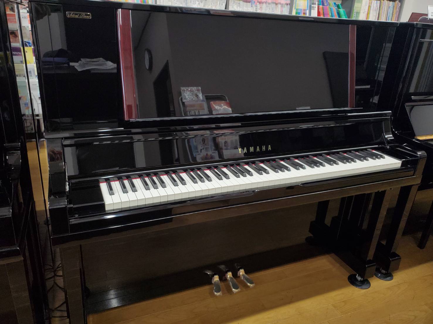 ヤマハ　YU50SB　サカエ楽器レストアピアノ　